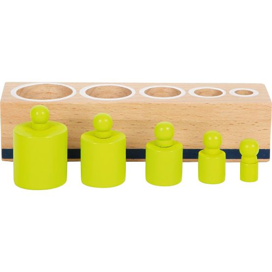 Dřevěná vkládací závaží