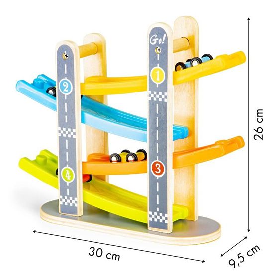 Dřevěná závodní dráha Freddy