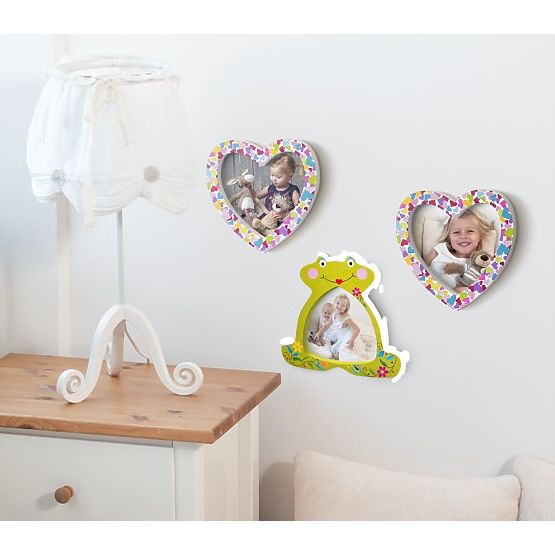 Dřevěné korálky s žabičkou