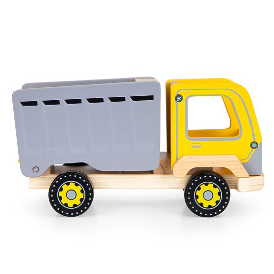Dřevěné popelářské auto EcoToys