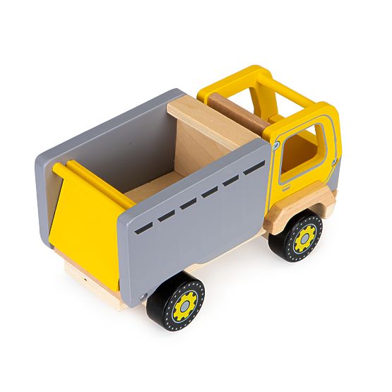 Dřevěné popelářské auto EcoToys