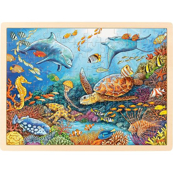 Dřevěné puzzle - Korálový útes
