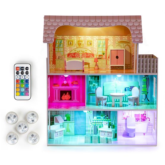 Dřevěný domeček pro panenky Charlotte