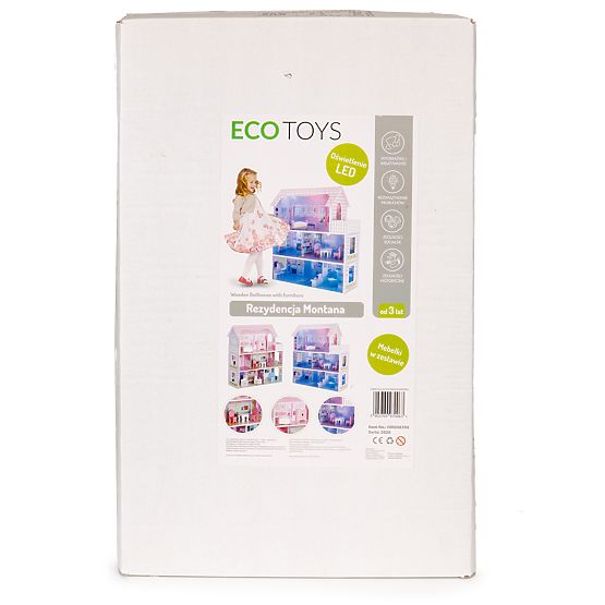 Dřevěný domeček pro panenky Charlotte