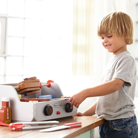 Dřevěný gril Melissa and Doug