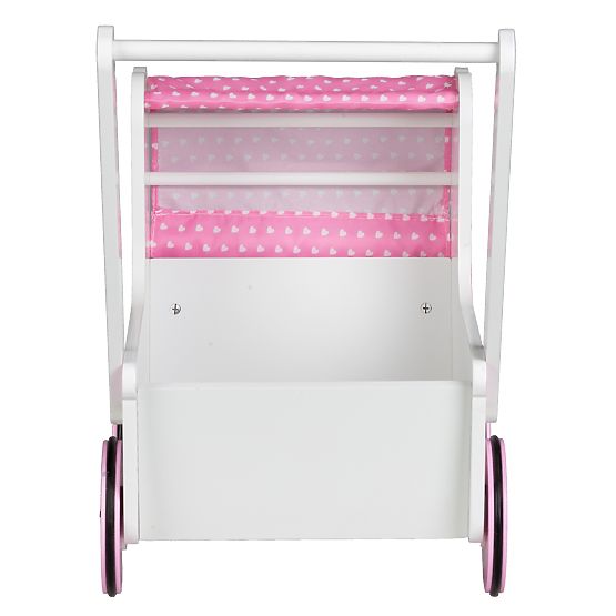 Dřevěný kočárek pro panenky Sweetheart