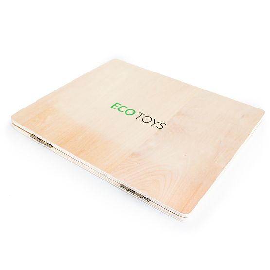 Dřevěný magnetický notebook