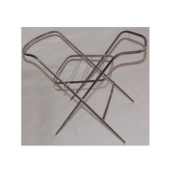 Držák na vaničku (100cm) stříbrný Stříbrná