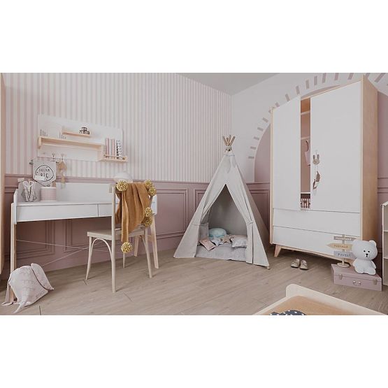 Dvoudveřová šatní skříň So sixty