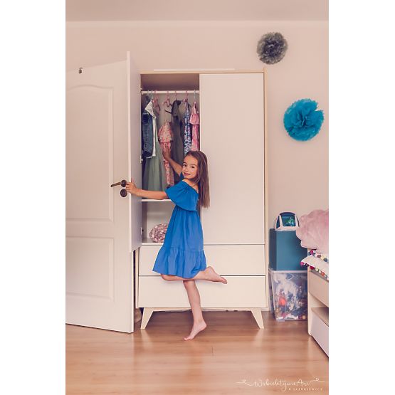 Dvoudveřová šatní skříň So sixty