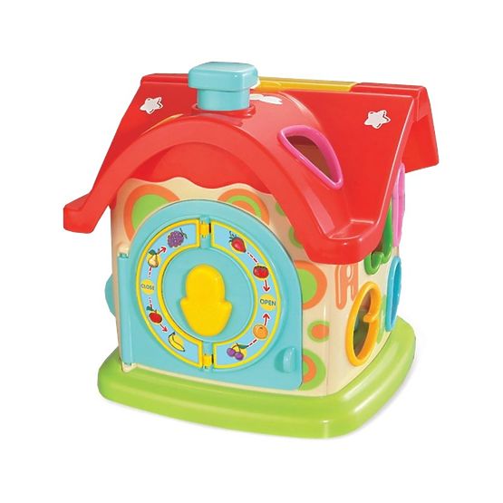 Edukační hračka Baby Mix zábavný domeček Dle obrázku