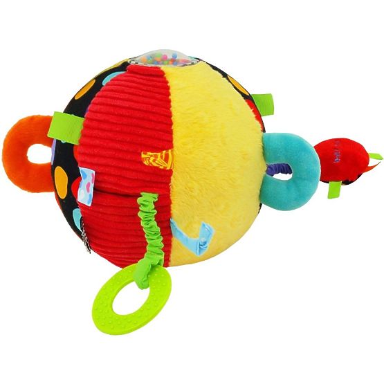 Edukační plyšová hračka Baby Mix Balón Růžová