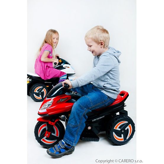 Elektrická motorka BAYO KICK red Červená