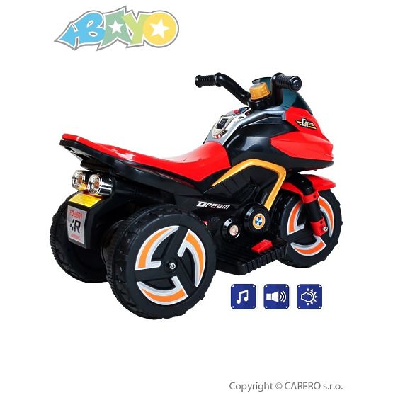 Elektrická motorka BAYO KICK yellow Žlutá