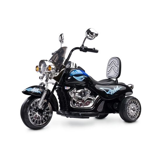 Elektrická motorka Toyz Rebel black Černá