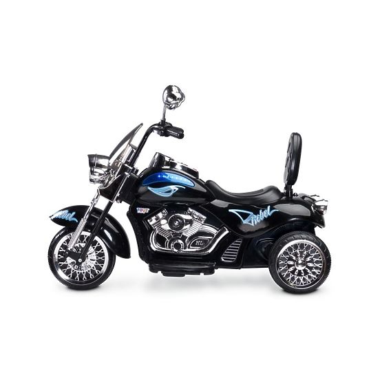 Elektrická motorka Toyz Rebel black Černá