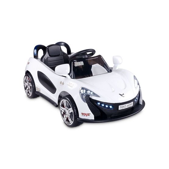 Elektrické autíčko Toyz  Aero - 2 motory a rychlosti bílé Bílá