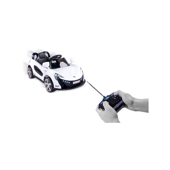 Elektrické autíčko Toyz  Aero - 2 motory a rychlosti černé Černá