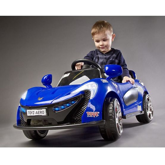 Elektrické autíčko Toyz  Aero - 2 motory a rychlosti černé Černá