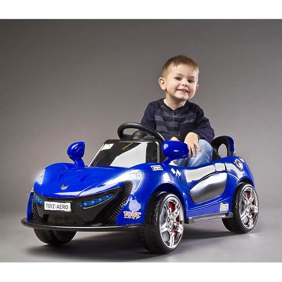 Elektrické autíčko Toyz  Aero - 2 motory a rychlosti modré