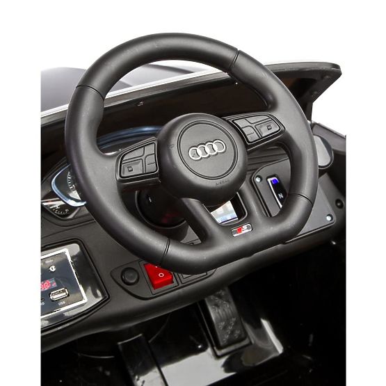 Elektrické autíčko Toyz AUDI S5 - 2 motory black Černá