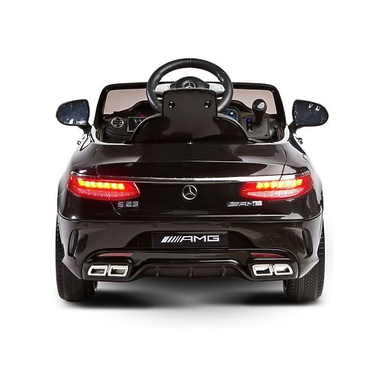 Elektrické autíčko Toyz Mercedes-Benz S63 AMG-2 motory white Bílá