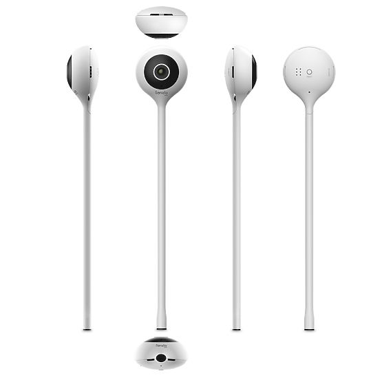 Elektronická chůvička Babyline Smart White