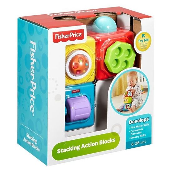 Fisher Price Akční kostky