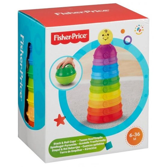 Fisher Price Aktivní skládačka s rolničkou