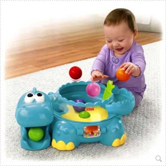 Fisher price Go Baby Go  - hudební dinosaurus Dino