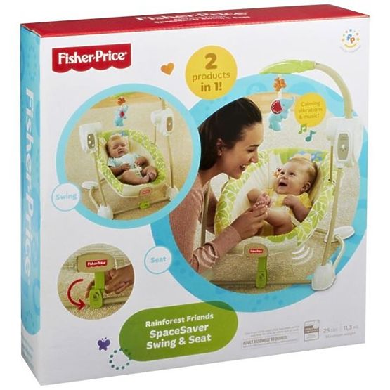 Fisher Price Houpačka a sedátko v jednom Rainforest