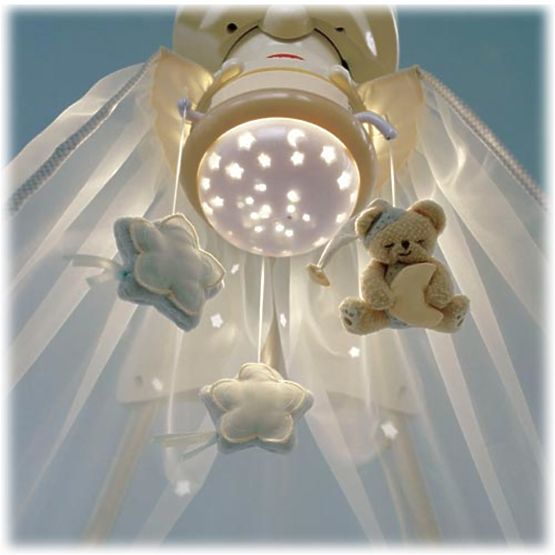 Fisher Price Houpačka s Baldachýnem Starlight Papasan