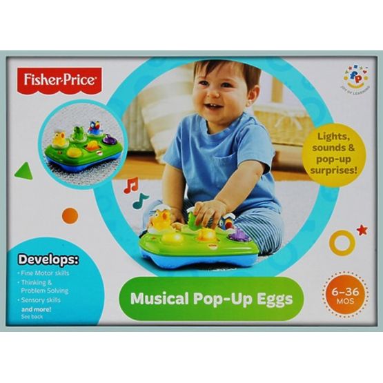 Fisher Price Hudební vyskakující vajíčka