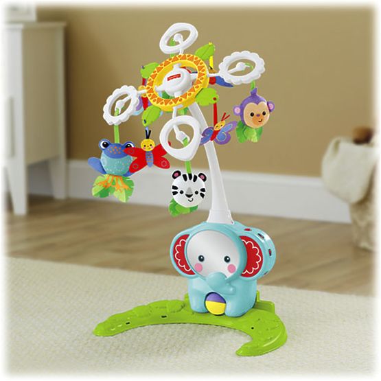 Fisher Price Kolotoč do postýlky s podstavcem