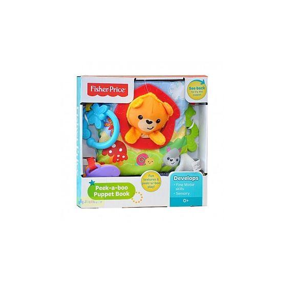 Fisher Price Látková knížka se zvířátky