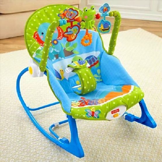 Fisher Price lehátko 2v1 s melodií