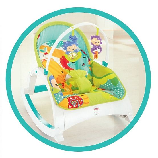 Fisher Price Lehátko Rainforest 3 v 1