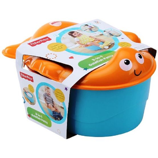 Fisher Price Nočník Oranžová žabka