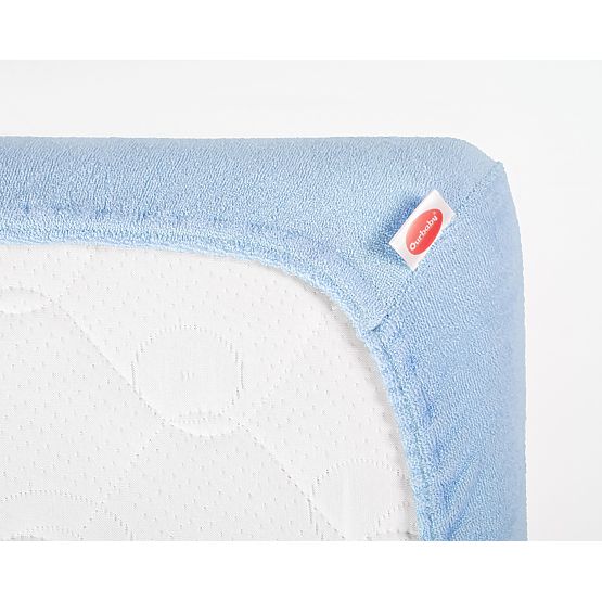 Froté prostěradlo 200x120 cm - světlé modré