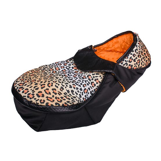 Fusak do autosedačky minky bílý