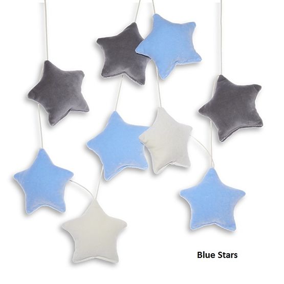 Girlanda Hvězdy - velvet