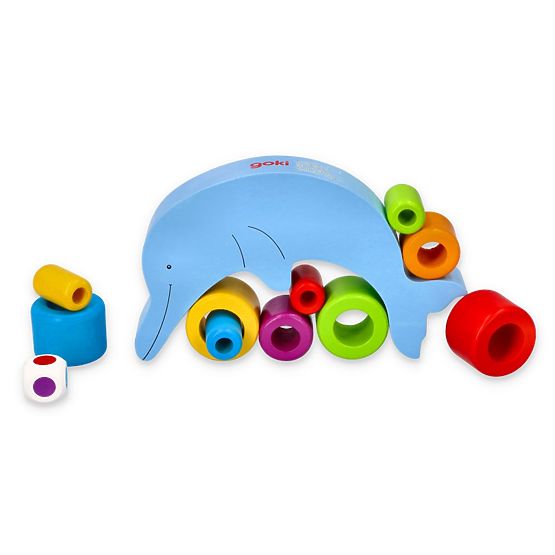 GOKI Balancující delfín dovednostní hra