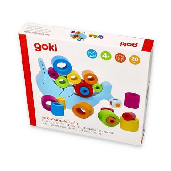 GOKI Balancující delfín dovednostní hra