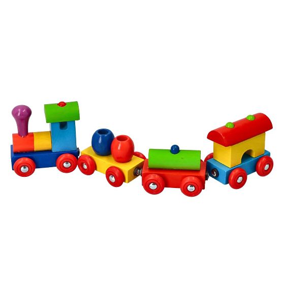 GOKI barevný vlak Peru vagónky na magnety
