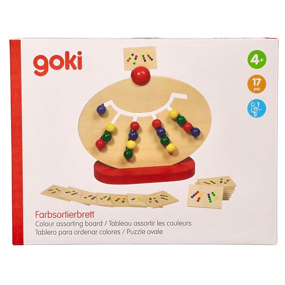 Goki deska na třídění barev Ovál