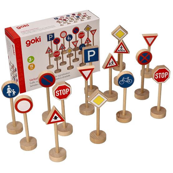 GOKI - dřevěné vzdělávací značky