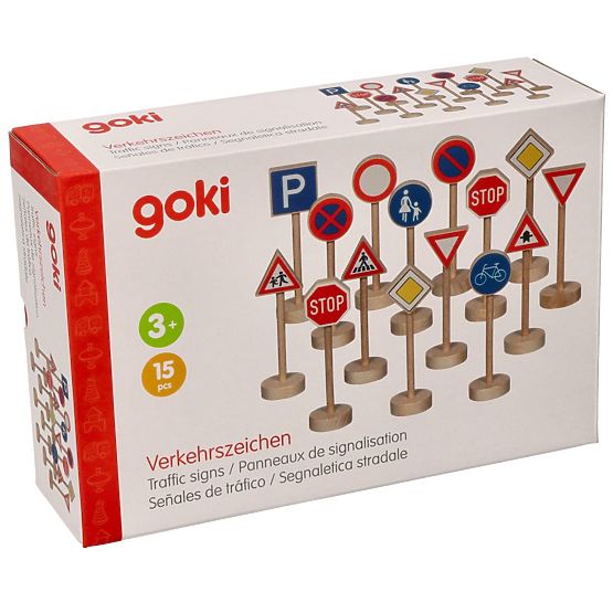 GOKI - dřevěné vzdělávací značky