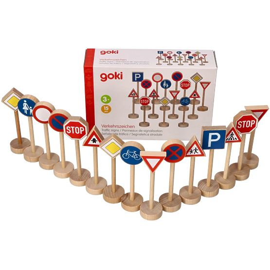 GOKI - dřevěné vzdělávací značky