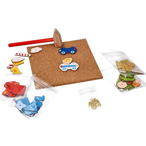 Goki korková zatloukací hra Město