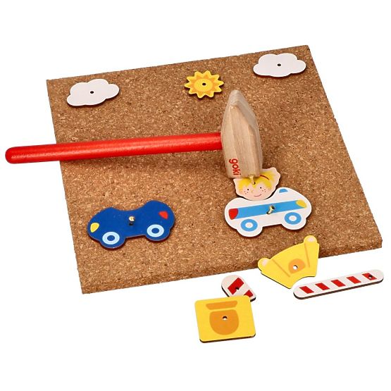 Goki korková zatloukací hra Město